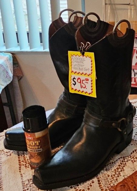 Unique Classy / Rugged Leather Boots