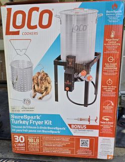 30 quart Loco Turkey fryer
