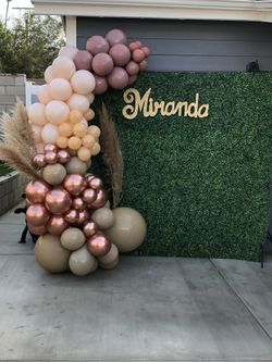 Balloon Garlands And Picnic Set Ups