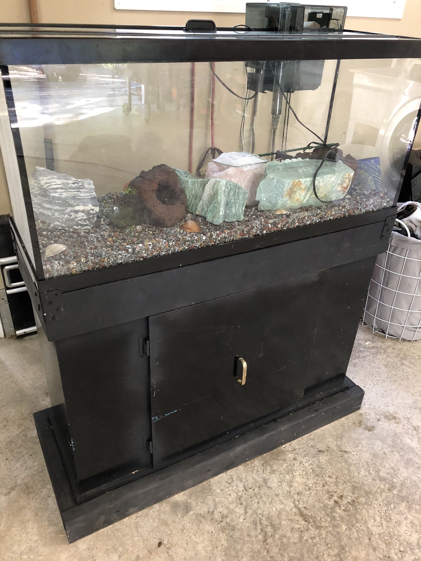 45 Gallon Aquarium and Stand with Filter