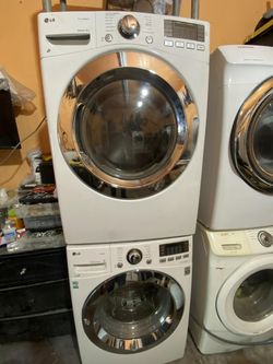 SET WASHER AND DRYER LG ✨️STACKABLE-SIDE BY SIDE✨️🆓️FREE DELIVERY🆓️