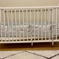 Crib And Mattress 