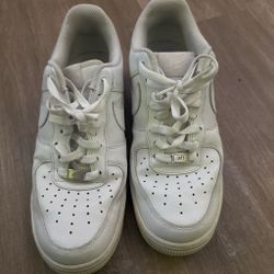 Nike Air Force , White, Size 9 Men