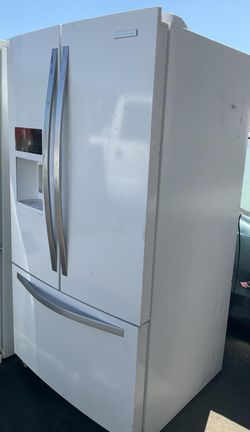 Kitchen Aid 3-Door  White Refrigerator Fridge
