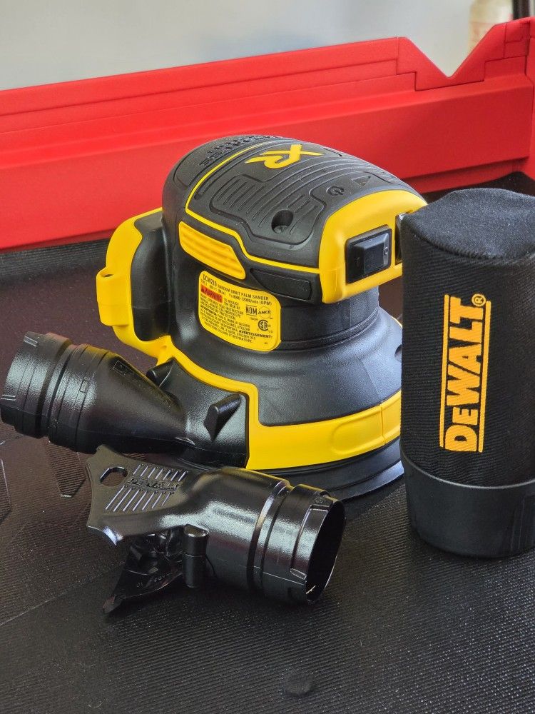 Brand New DEWALT 20V MAX XR Cordless Brushless 5 in. Random Orbital Sander (Tool Only)