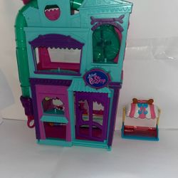 Littlest Pet Shop Playset - Foldable Pinball Apartment House 2012 Condo $20