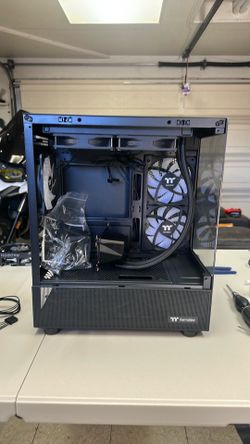 Thermaltake View 170 and Cooler Master Elite 240mm Aio