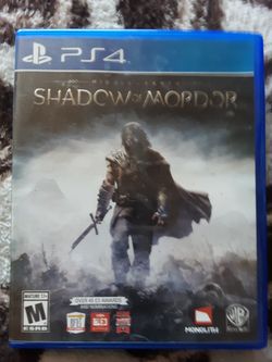 Ps4 middle-earth shadow of mordor hobbit lord of the rings tolkien