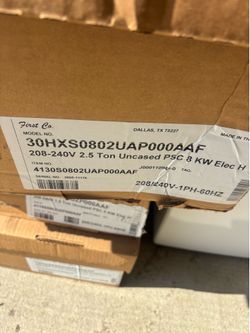 2.5 410 Inside Air Handler