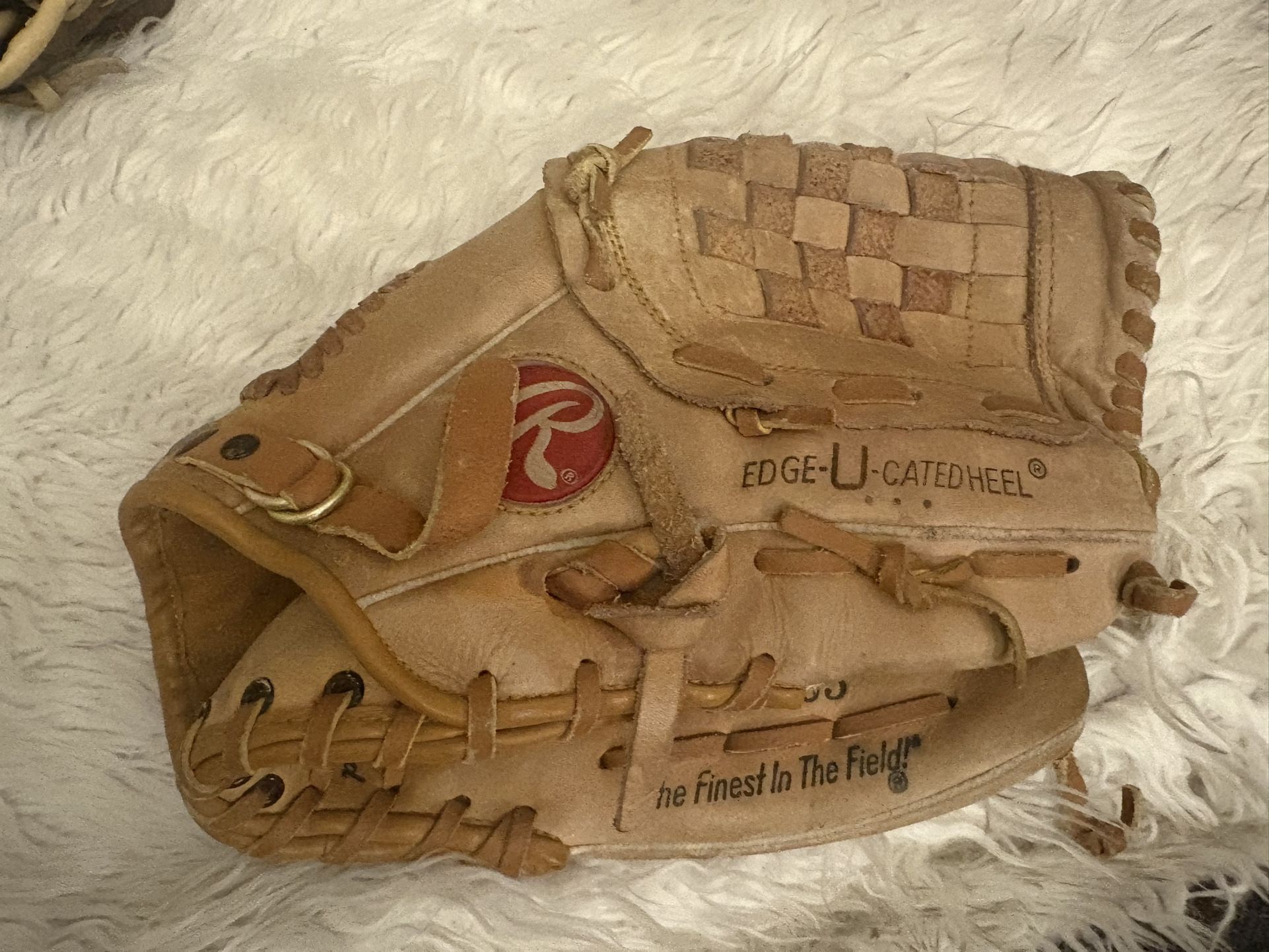 Rawlings Leather Infielders Mitt