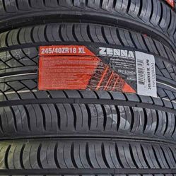 245/40/18 Set Of Tires Brand New 