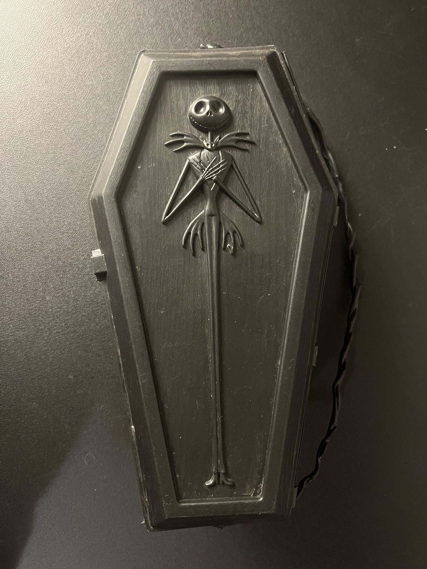 Disney Parks Nightmare Before Christmas Jack Skellington Coffin Popcorn Bucket