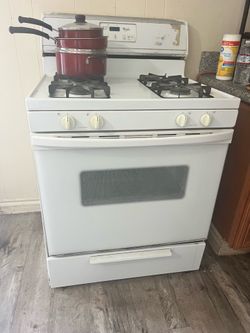 Whirlpool 4-Burner Gas Range & Oven – Works Great
