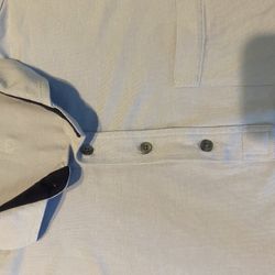 Greyson Polo Shirt Men M Purple Collared Golf Preppy Tennis Wolf Logo Top New