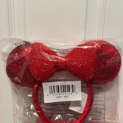 Mickey Ears Red