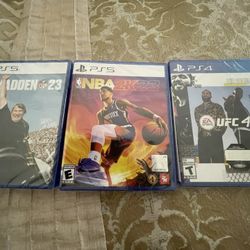 PS5 And PS4 Games