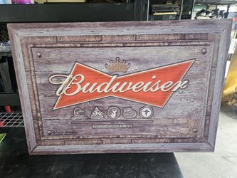 Budwwiser Bar Sign