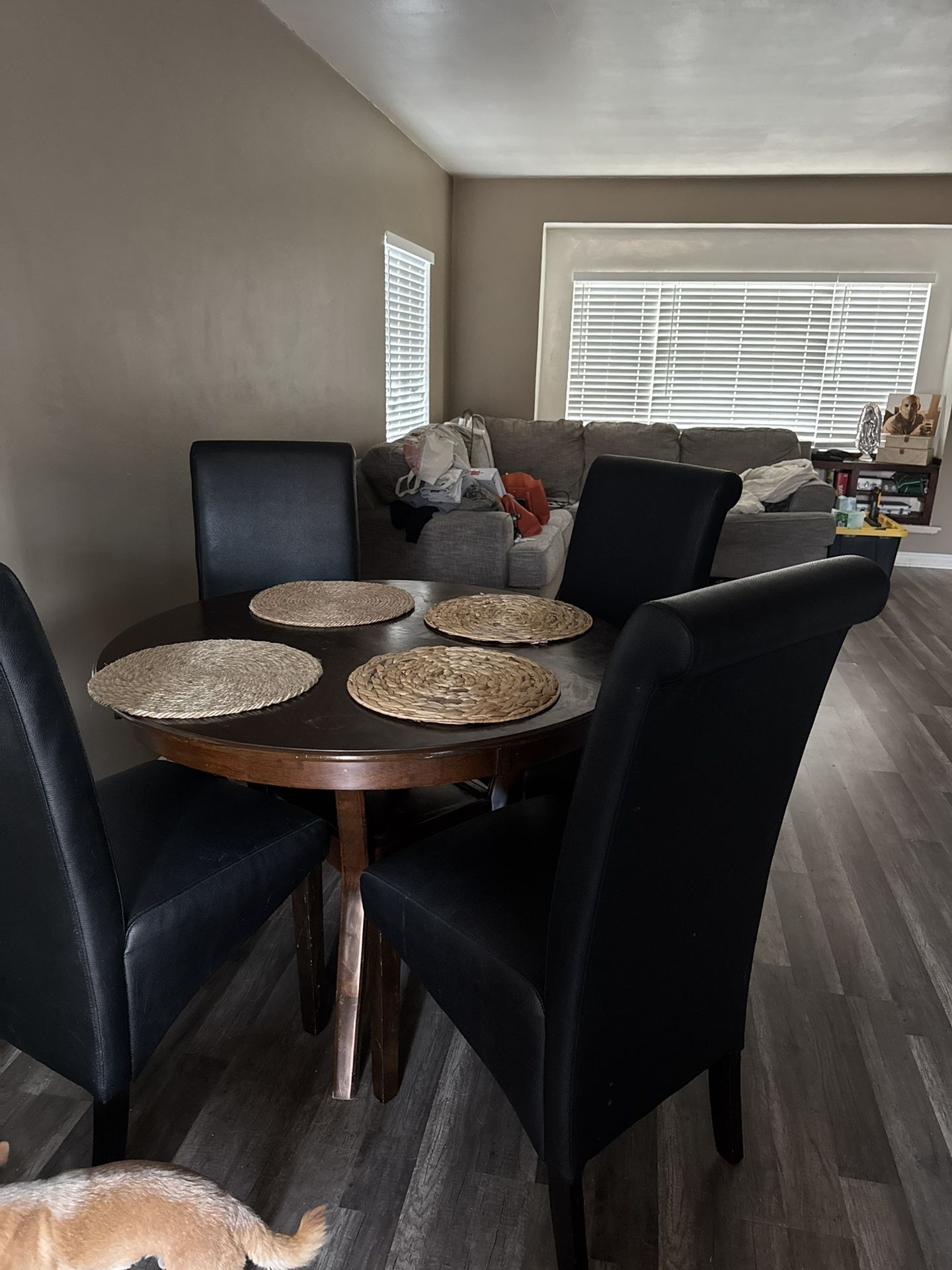 Dining Table And Four Chairs
