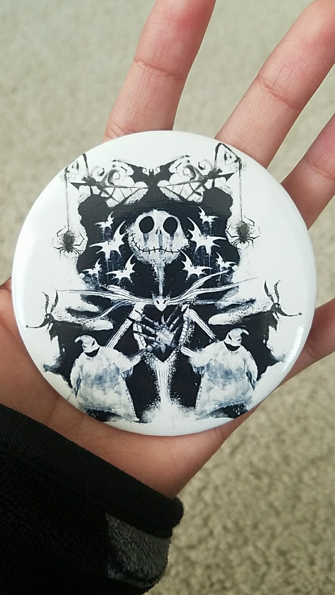 Nightmare before Christmas 3in button