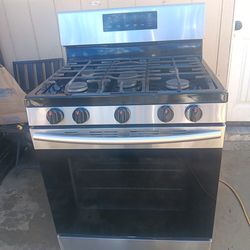 Estufa de gas marca Samsung