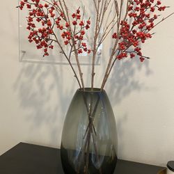 West Elm Vase 16” Tall 
