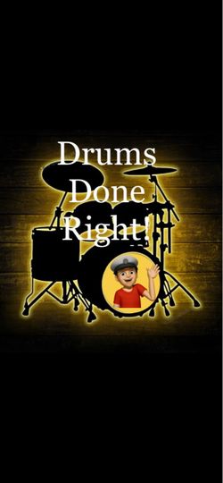 🔥 QPS Drum Set Drums Cymbals