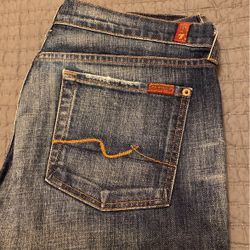 7 For All Man Kind Womens Jeans Size 32 Bootcut