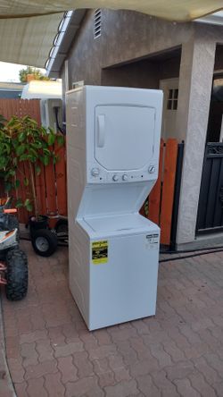 24 inch wede stackable washer gas dryer