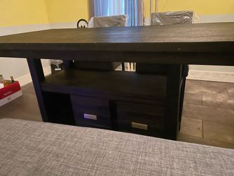 BOBs PUB  High  Dining Table Black