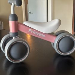 Toddler Princess Balance Bike 