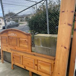 Solid Wood Double Or Full Bed frame