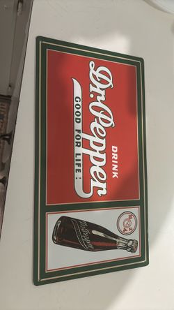 Dr Pepper Sign