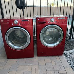 LG washer and dryer