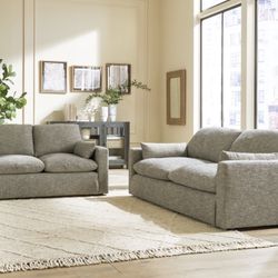 Sofa & Loveseat Cloud-like Comfort 