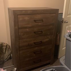 Marble Style Dresser