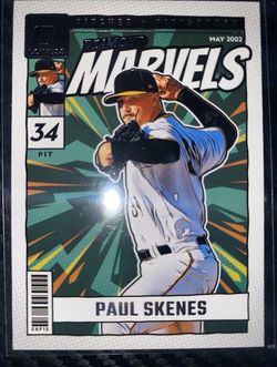 2024 Panini Donruss Paul Skenes Diamond Marvels Rookie RC #8 Pirates