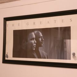 Michael Jordan & Muhammad Ali The Greastest Art Work Photo