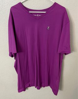 Psycho Bunny V Neck T shirt Mens size 3XL