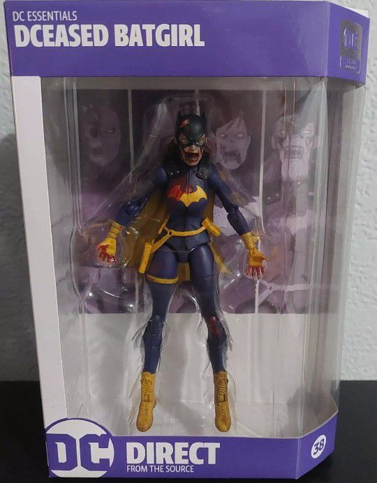 D.C Dceased Batgirl Zombie Action Figure