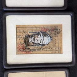 Beautiful Buddha artwork framed