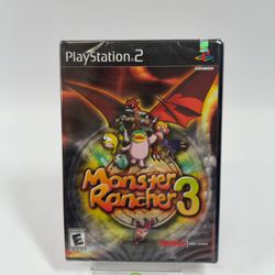 New Monster Rancher 3 (Sony PlayStation 2 PS2, 2001)