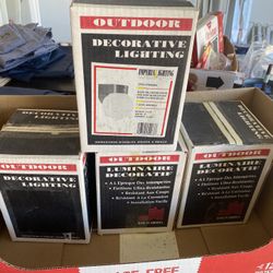 Brand New Outside Lights Set Of 4