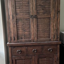 Nice Armoire With Drawer And Tv Compartment 