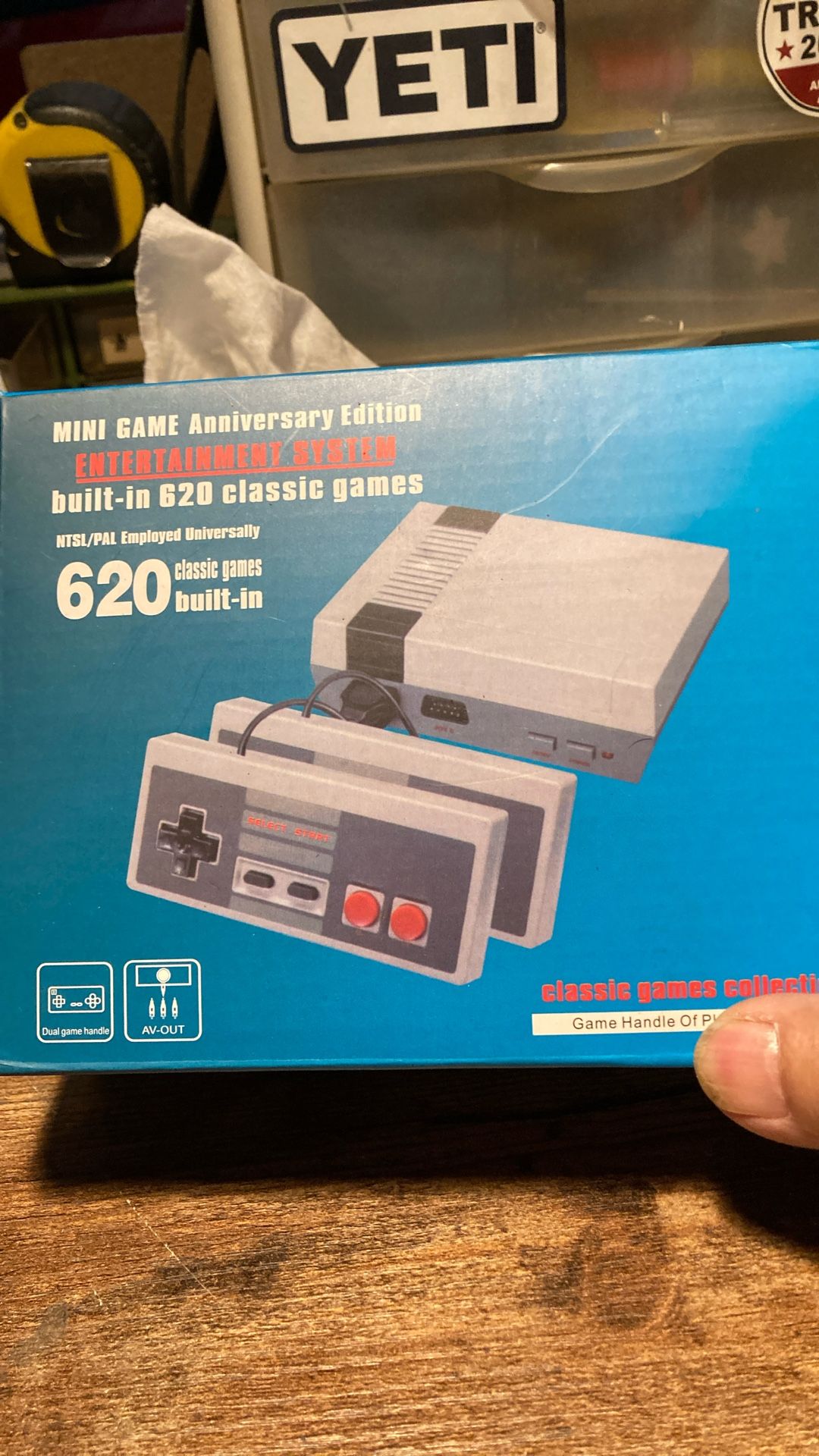 Mini game anniversary, edition entertainment system