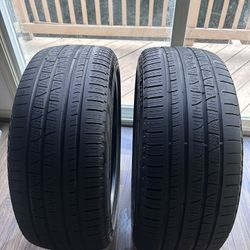 Set of 2 Scorpion Tirelli All-Season Tires 265/40/21 