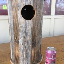 Handcrafted Rustic Owl House.    Never Used.    South Austin.   Curlew Drive.    