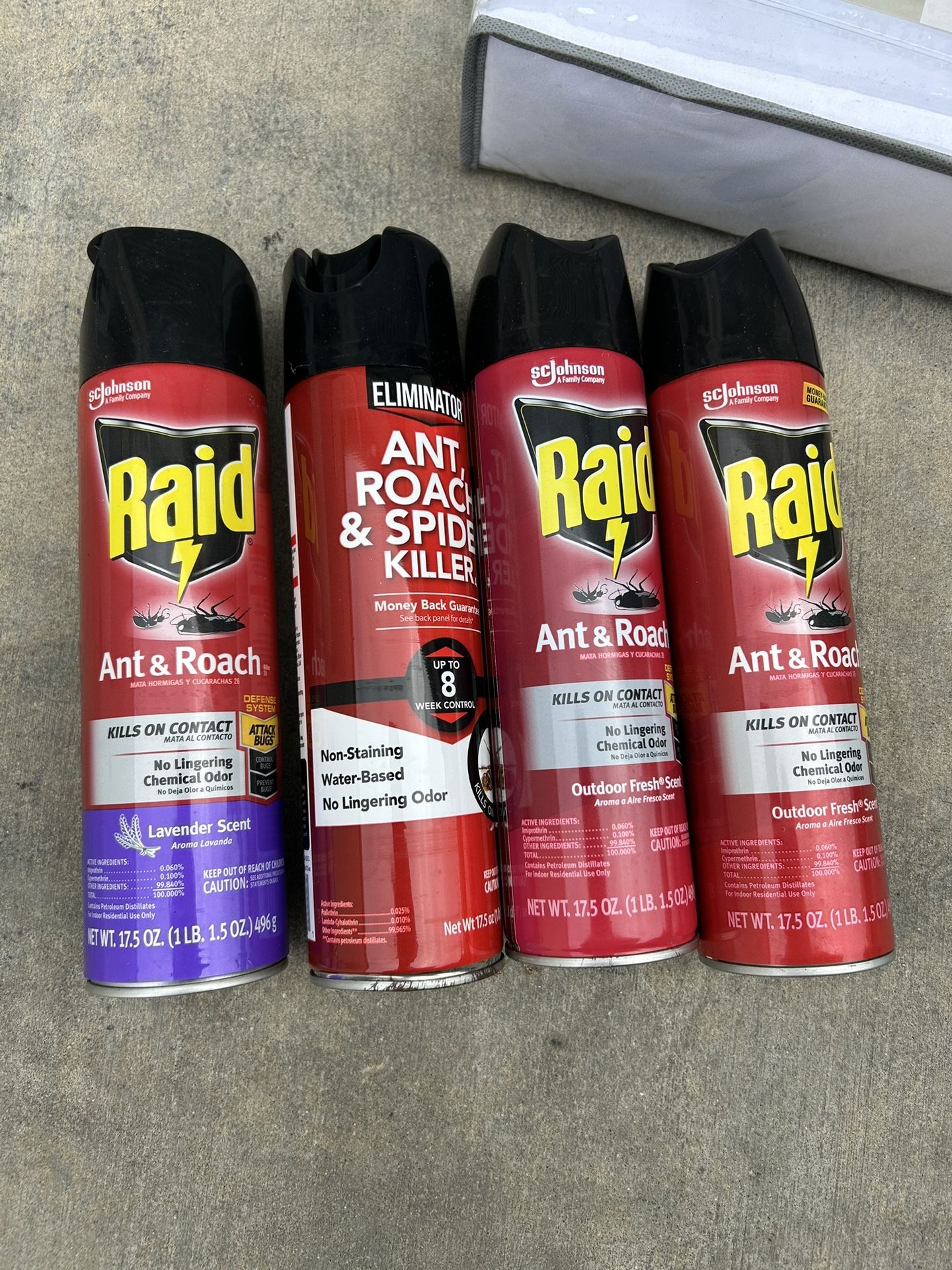 Raid Sprays