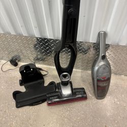 Roomie Tec SlimVac Upright 2-in-1 Cordless Vacuum Cleaner.  It features a 2-in-1 design that easily switches from an upright stick vacuum to handheld