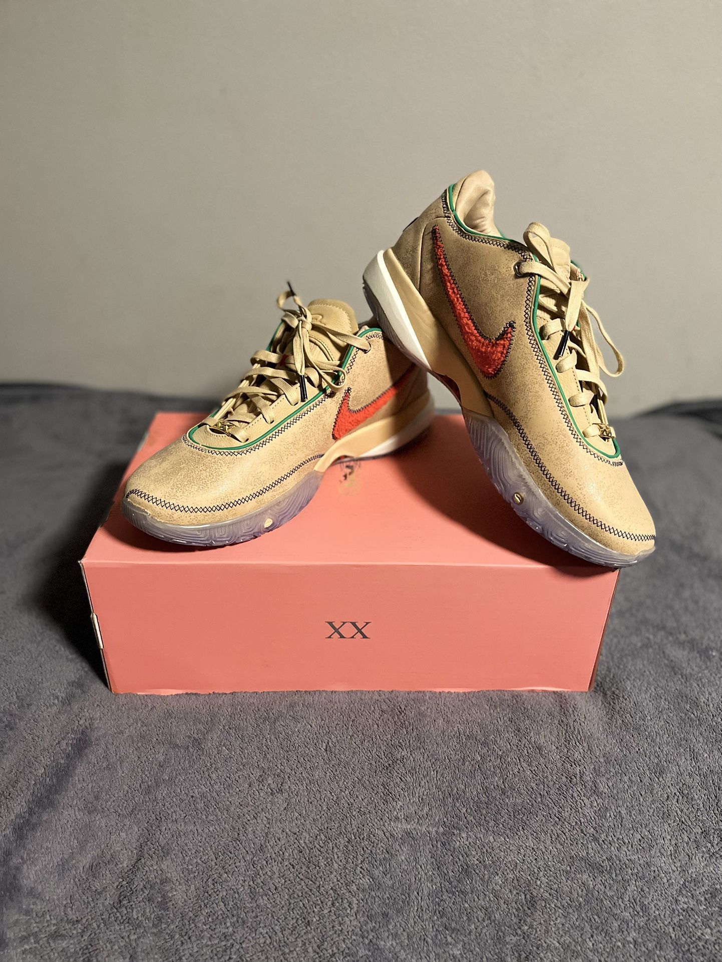 Nike Lebron 20 XX ‘4 Horsemen’ Sesame Basketball Shoes Nike Lebron XX “Sesame” dropping Thursday 5.4.23 instore  main image 4