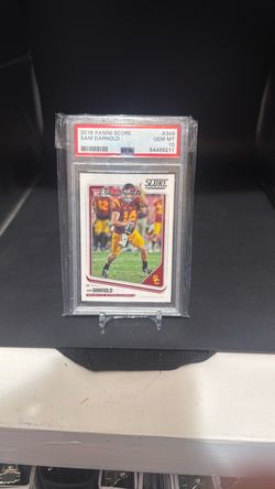 2018 Panini Score Sam Darnold RC PSA 10